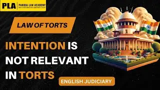 Landmark Case of Torts: Mayor of Bradford vs. Pickles 1895  || BASED ON DAMNUM SINE INJURIA | PLA
