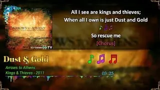 🎵 Dust and Gold - Arrows to Athens HQ | (Lyrics)