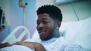 LIL NAS X GIVES BIRTH #shorts