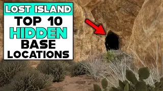 ARK LOST ISLAND TOP 10 HIDDEN BASE LOCATIONS