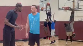 "SUCK MY D***" 5v5 Basketball Got Ugly & 2 Poster Dunks