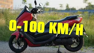 2021 YAMAHA NMAX 125 0-100 KMH * 0-60 MPH