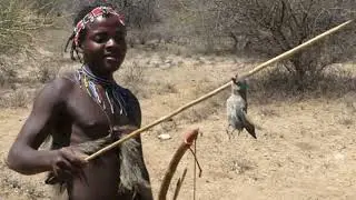 Tanzania - Hadza Tribe - most primitive people on earth, part3