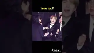 la reacción que hace suga cuando Tae lo abraza