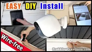 How to install a Wireless security camera - Indoor/Outdoor security camera installation guide