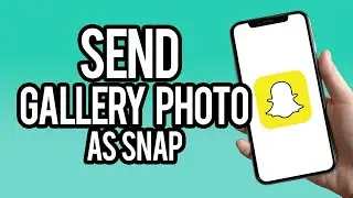 How To Send Snaps from Camera Roll as Normal Snap (2023)