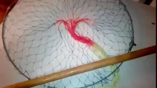 Складной подсак своими руками.