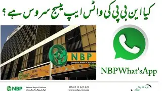 NBP Whatsapp balance check online. NBP Whatsapp Number #nbp #whatsapp #balance #helplinenumber