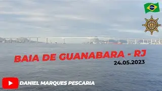 Pescaria de Robalo e Corvina com Camarão Vivo na Baia de Guanabara RJ Embarcação Corcoran