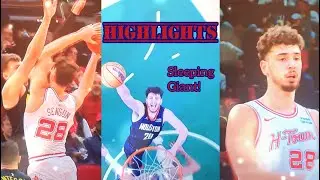 Sleeping Giant! Alperen Sengun's Highlights
