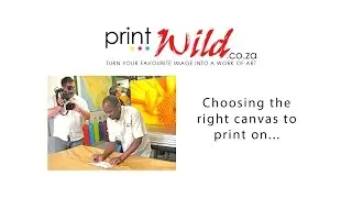 Canvas Printing - South Africa