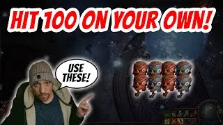 POE 3.22 Ancestor - Leveling - Hit 100 Without Help, Using Omens!