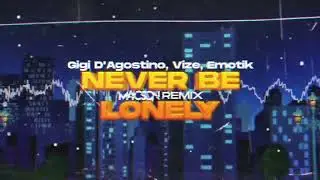 Gigi D'Agostino, Vize, Emotik - Never Be Lonely ( M4CSON REMIX )