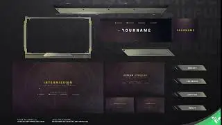 Pilot Animated Stream Graphics - Twitch and Mixer Design