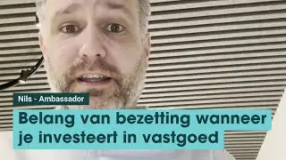 Belang van bezetting wanneer je investeert in vastgoed | Upgrade Estate