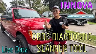 INNOVA 6200P All Systems OBD2 Scanner ABS SRS Code Reader Reset Car Diagnostic Scan Tool Live Data