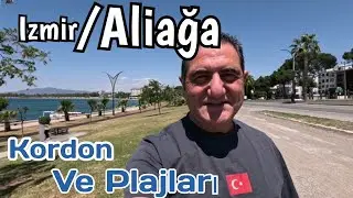 My first day in Izmir Aliağa, I'm visiting Kordon and the beaches to get to know them.