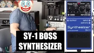 NEW SYNTH COMPACT PEDAL by BOSS SY-1 2019