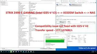 2.5GbE Intel I225-V V2 (SLNJY) compatibility issue still exists - Only 1Gbps with NETGEAR Switch