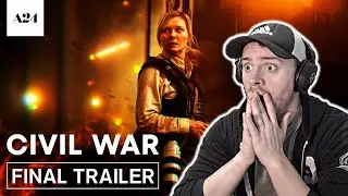 Civil War | Official Final Trailer HD | A24 | StaysafeTV Reacts