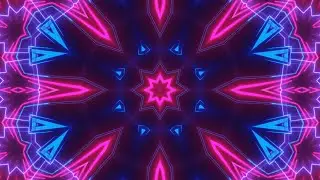 Abstract VJ Loop Neon Motion #2 | Seamless Loop | Full HD | Animated Motion Background