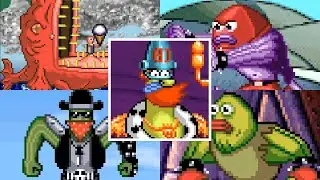 The SpongeBob SquarePants Movie - All Bosses & ENDING