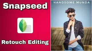 Blue Sky Photo Editing In Snapseed||How To Edit Sky In Blue Coloure||Snapseed Apk.
