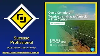 Curso Completo Irrigação Agrícola