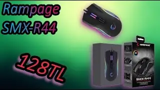 Uygun Fiyatlı RGB Oyuncu Mouse ( Fiyat Performans Canavarı) / Rampage SMX-R44