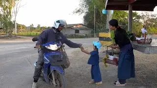 เก็บมะเขือเทศไปแจกที่กระท่อมปันสุข ในวันวาเลนไทน์