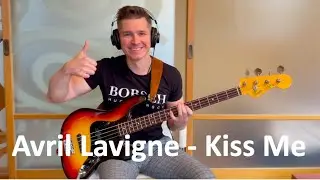 Avril Lavigne - Kiss Me (bass cover)