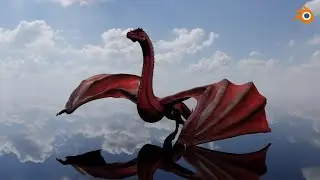 3D Modeling Timelapse in Blender: Caraxes - House of the Dragon
