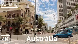 Walking tour of surfers paradise, Australia | 4K