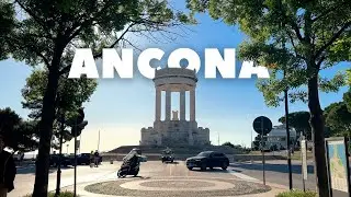 Sunny Summer Walk in Ancona, Italy (Marche Region) [4K, 60fps]