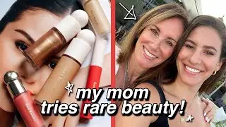 My MOM REVIEWS RARE BEAUTY By Selena Gomez! | Jamie Paige