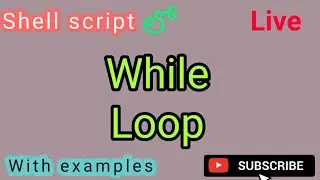 while loop uses || syntax || with example || shell script || Priya || 2021