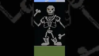 Disbelief Papyrus Phase2 Pixel Art😈😈　　　　　　