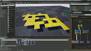 Unreal Engine 4 EQS GridMove Test