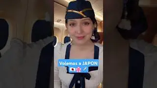 ⭐Azafata te atiende en tu vuelo a Japón 🛫 ASMR
