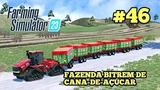 Farming Simulator 23 mobile fazendo bitrem de cana de açúcar  gameplay