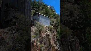 Raw FPV - Mining Ruins on a Cliff #fpv #drone #mine #mountains #shorts #viralvideo