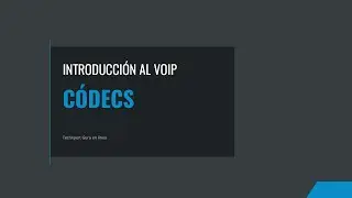 Códecs en Voz sobre IP