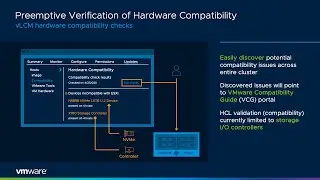 Hardware Compatibility Checks with vSphere Lifecycle Manager