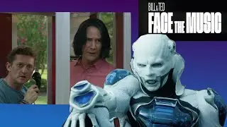 Bill & Ted Face the Music (2020): ALL the Time-Traveling Robot scenes (Anthony Carrigan)