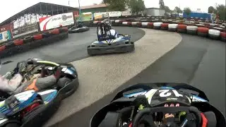 Váci Gokart Bajnokság 2020 10. futam GP2 75 kg - Gokartozás vizes pályán