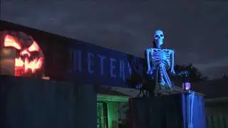 Eerie Acres Cemetery Halloween Night 2017