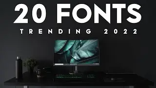 2022 Trending Fonts | Special For Designer