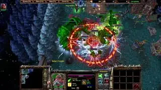 Wc3 - 7 Blademaster Reforged 2020 Version (Gameplay x4 speeded) (Warcraft III)