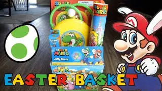 Super Mario Official Easter Basket - Unboxing