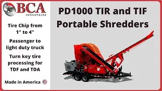 PD1000 TIF and TIR Shredder